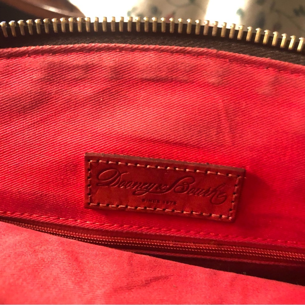 Dooney & Bourke Florentine Vachetta Zebra Satchel/Tote - Picture 10 of 11